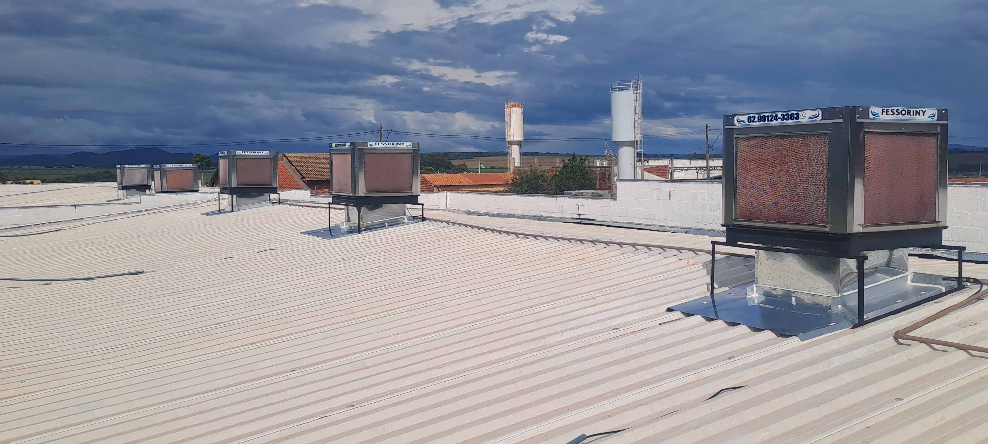 Climatizador instalado