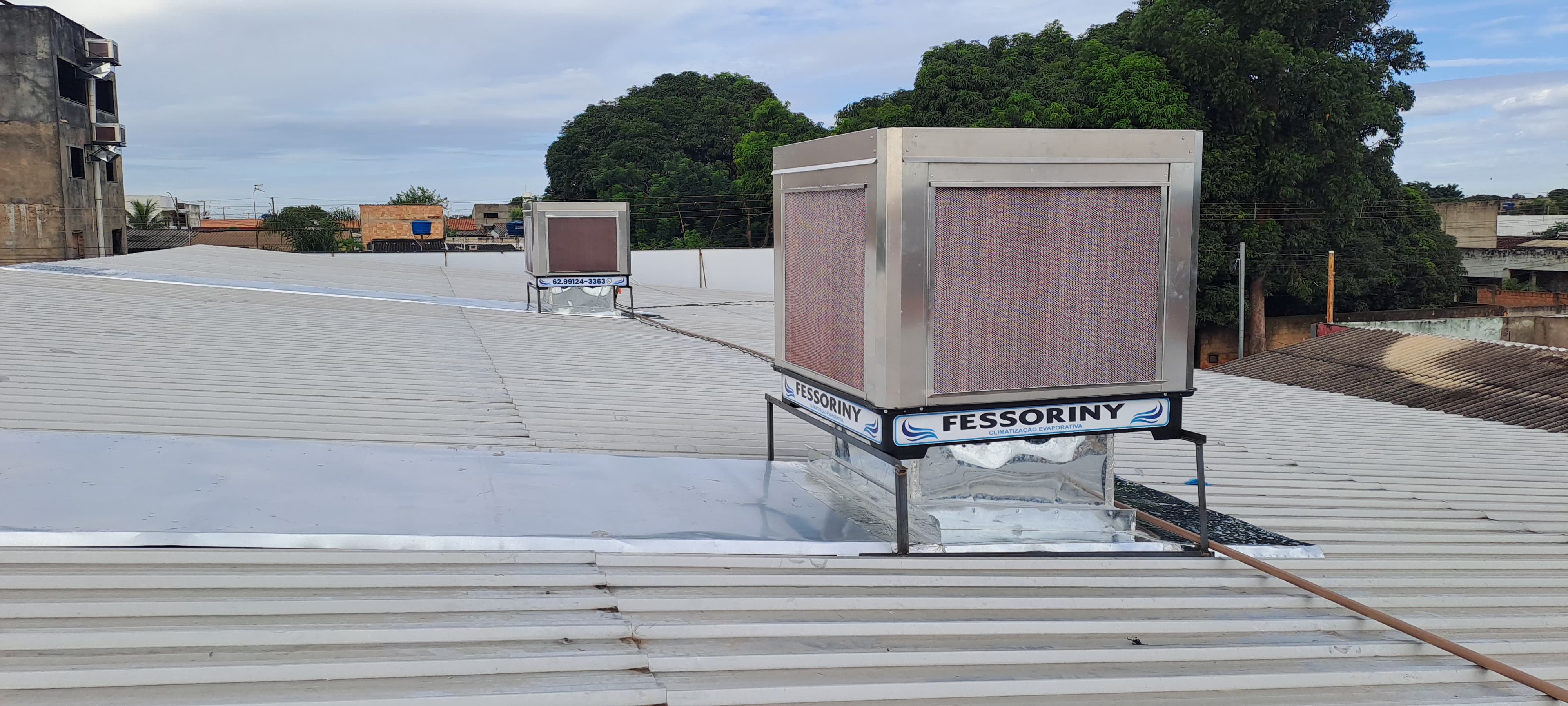 Climatizador instalado