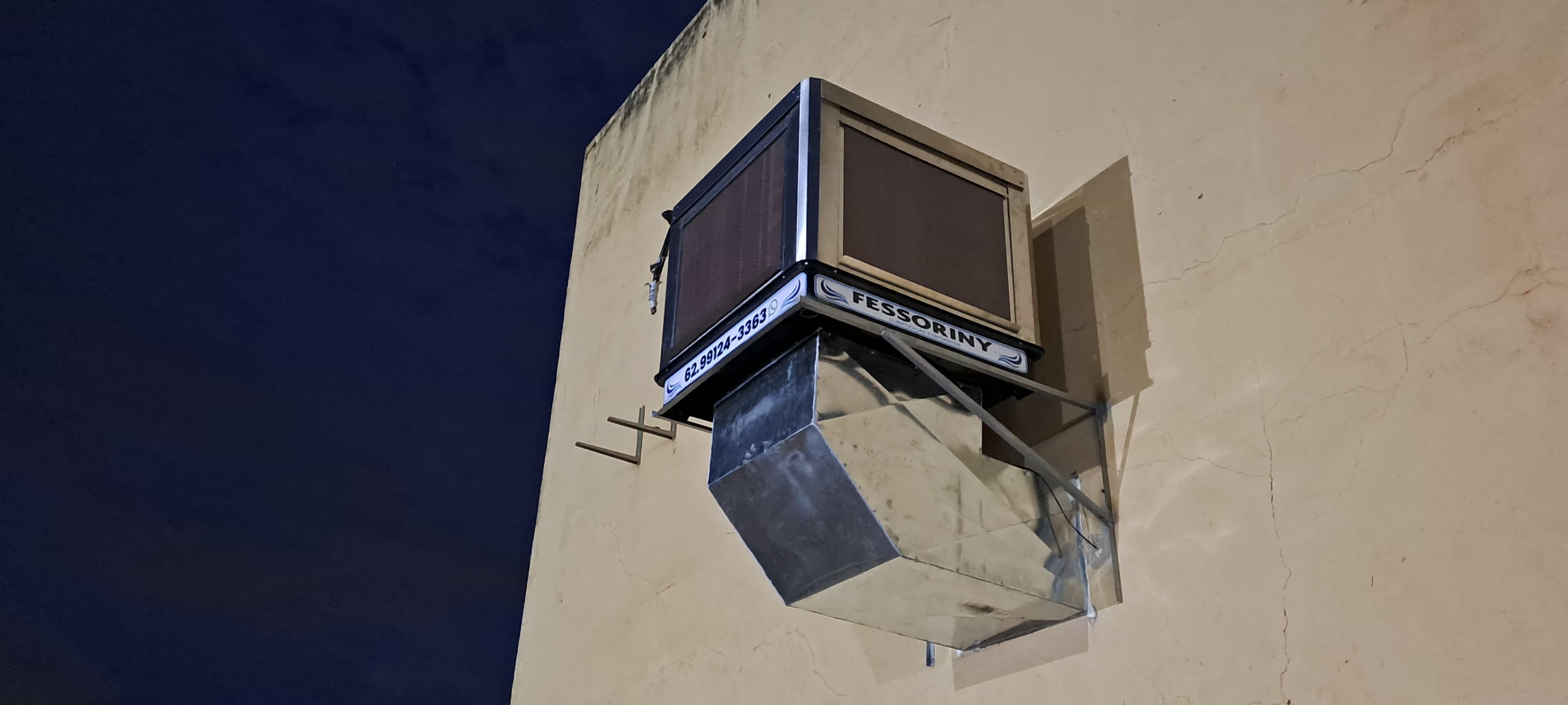 Climatizador instalado