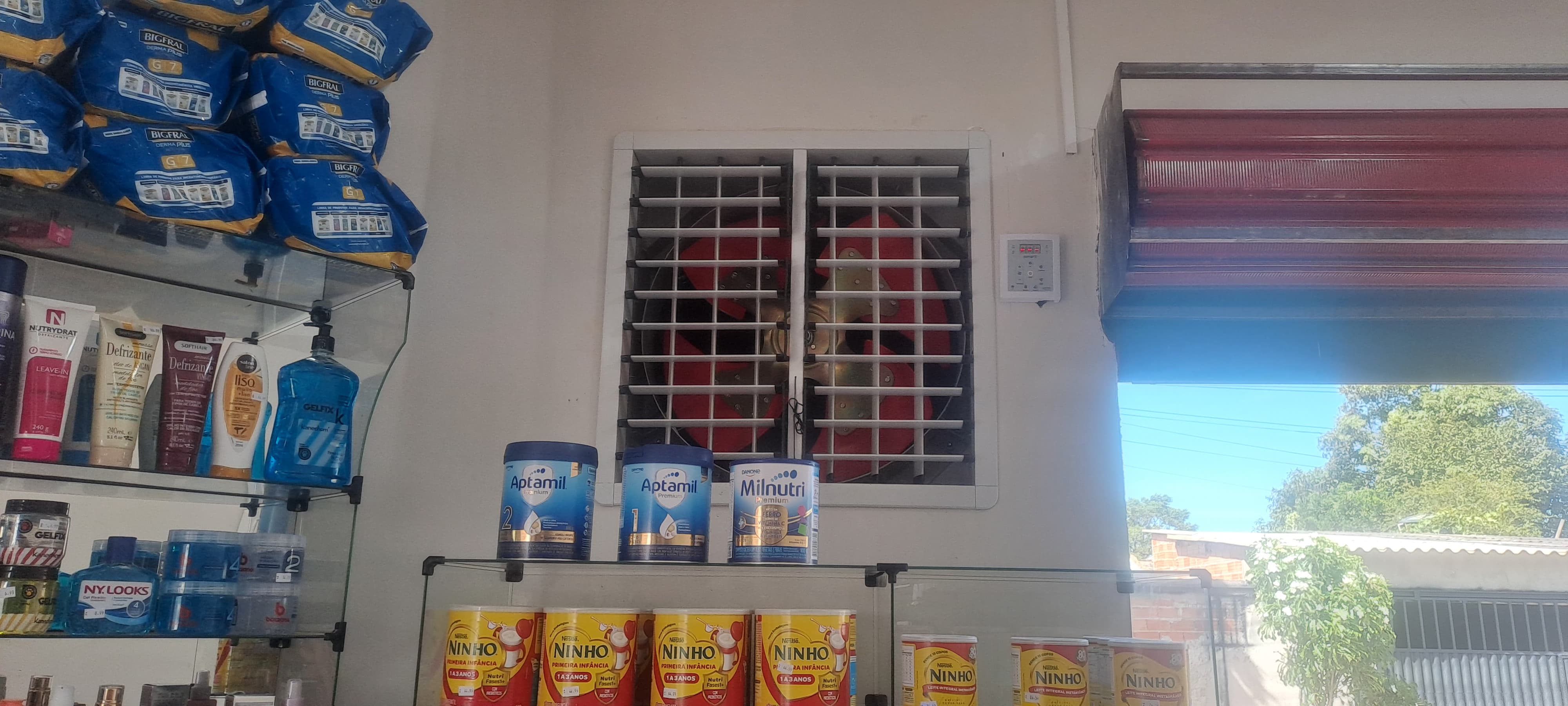 Climatizador instalado